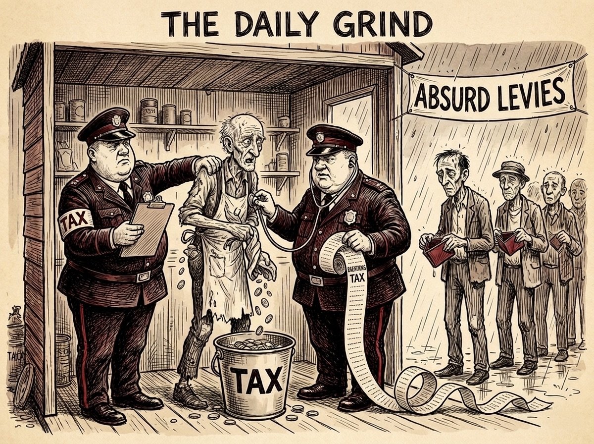 The breathing tax
